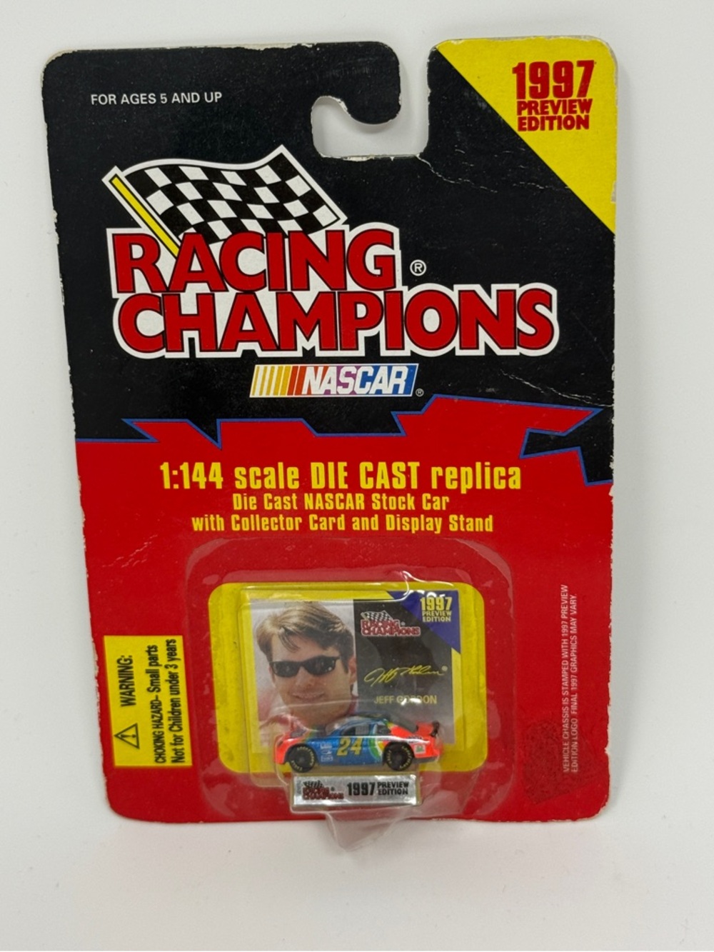 Racing Champions & NASCAR 1:144 Die Cast Replica #24 Jeff Gordon - 1997 Preview
